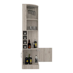 Black Brown Lollis Bar Cabinet Perfect for Storing Liquor Cocktail Books