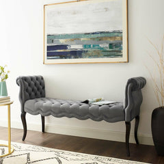 Mcarthur Upholstered Bench Beautiful Accent or Extra Seating Solution