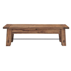 Nastya Wood Bench Industrial Accent Furniture Collection