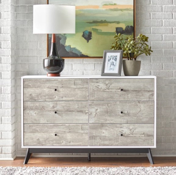 6 Drawer Dresser Simple Living Crislana