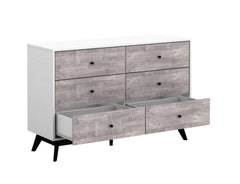 6 Drawer Dresser Simple Living Crislana