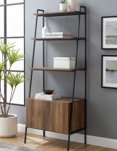 1 Lahuri 72-inch Ladder Storage Bookshelf Perfectly Display for Artwork