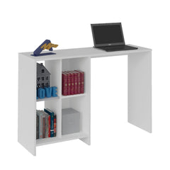 Seattle Desk - White perfect Piece for Any Small Office Space Engineered Wood