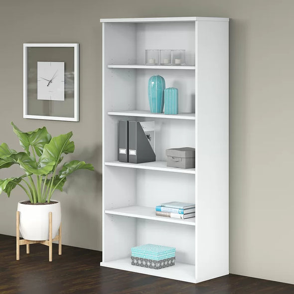 White Studio C 73'' H x 36'' W Standard Bookcase Favorite Decorative Accents