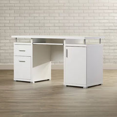 White Desk Great Home Office Perfect For Organize