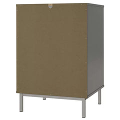 Graphite Gray Valto Audio Cabinet Offer Plenty of Storage Space Perfect Organize