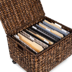 Wicker Basket Adds a Stylish and Decorative Accent Perfect for Organize