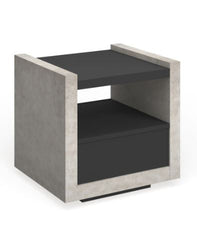 18-inch 1-shelf Side Table Perfect Beside A Sofa for Extra Storage